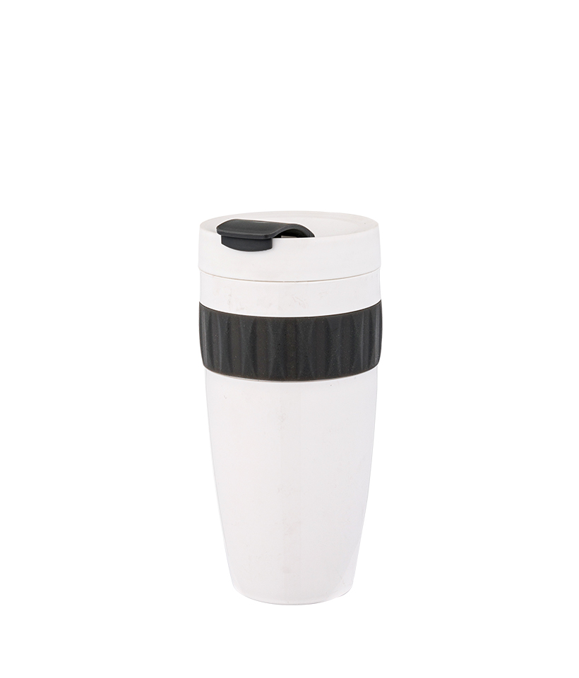 Tazza da caffè flip top in PP alimentare da 415 ml